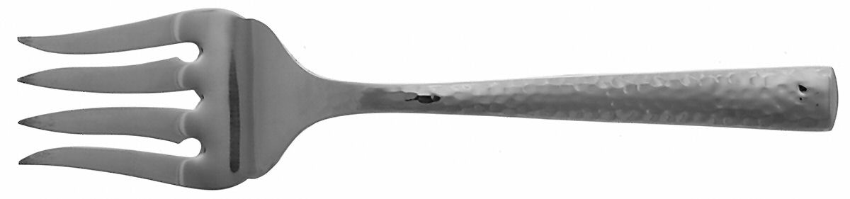 Riverbed (Stainless) Medium Solid Cold Meat Serving Fork by Wallace Silver-1