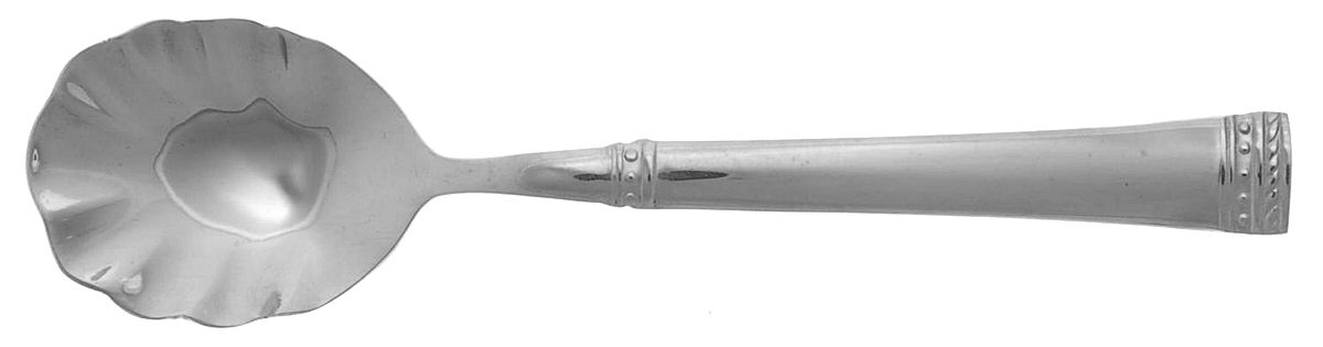 Corinth (Stainless) Sugar Shell Spoon by Wallace Silver-1