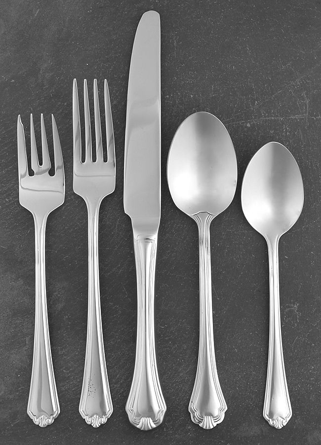 Colonette (Stainless) 5 Piece Place Setting by Wallace Silver-1