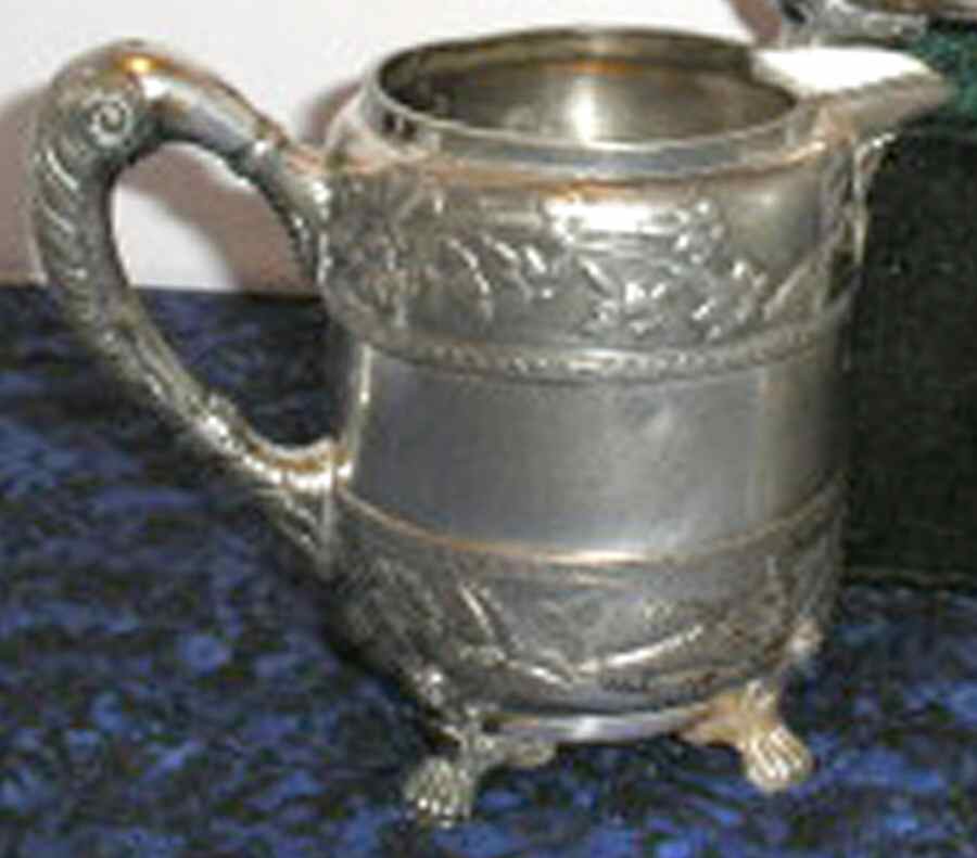 5005 (Silverplate, Hollowware) Creamer by Wilcox Silverplate-1
