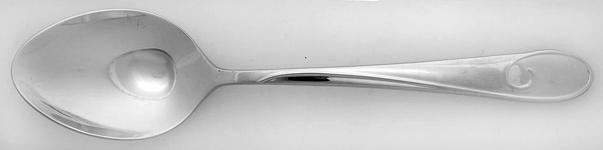 Ballet Ribbon (Stainless) Tablespoon (Serving Spoon) by Waterford-1