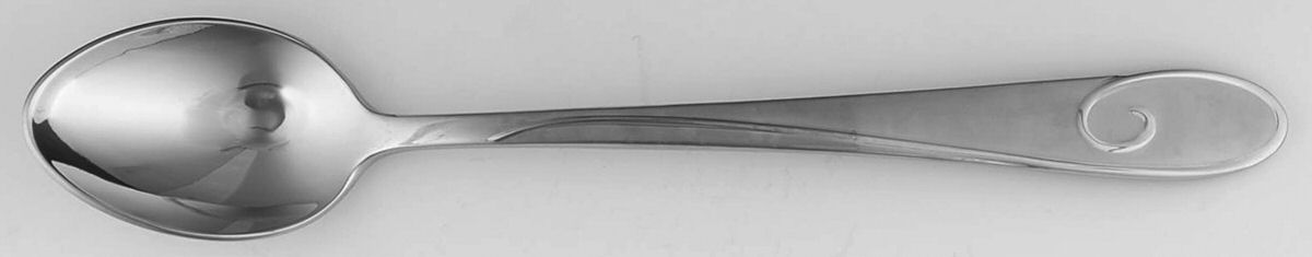 Ballet Ribbon-Matte (Stainless) Iced Tea Spoon by Waterford-1