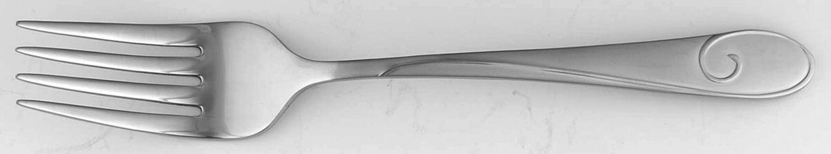 Ballet Ribbon-Matte (Stainless) Individual Salad Fork by Waterford-1