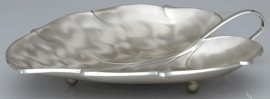 Silverplate Hollowware 8" Leaf Dish by WMF Flatware-1