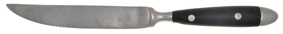 Cafe-Black (Stainless) Individual Solid Handle Steak Knife by Williams-Sonoma-1