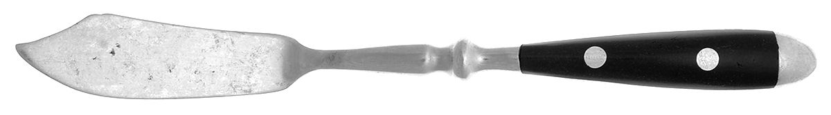Cafe-Black (Stainless) Flat Handle Master Butter Knife by Williams-Sonoma-1
