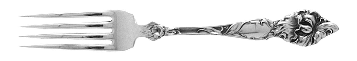 Floral Series (Sterling, Multi-Motif) Dessert Fork by Wallace Silver-1