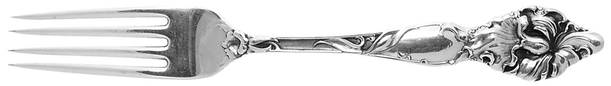 Floral Series (Sterling, Multi-Motif) Youth Fork by Wallace Silver-1