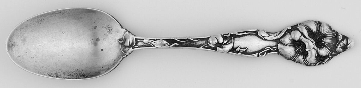 Floral Series (Sterling, Multi-Motif) Teaspoon by Wallace Silver-1