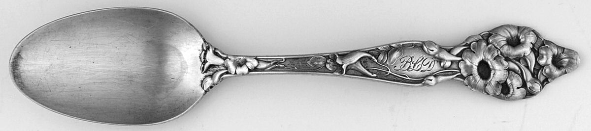 Floral Series (Sterling, Multi-Motif) Teaspoon by Wallace Silver-1