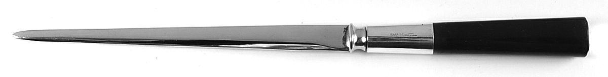 Sterling Flatware Letter Opener with Stainless Blade by Webster Co-1