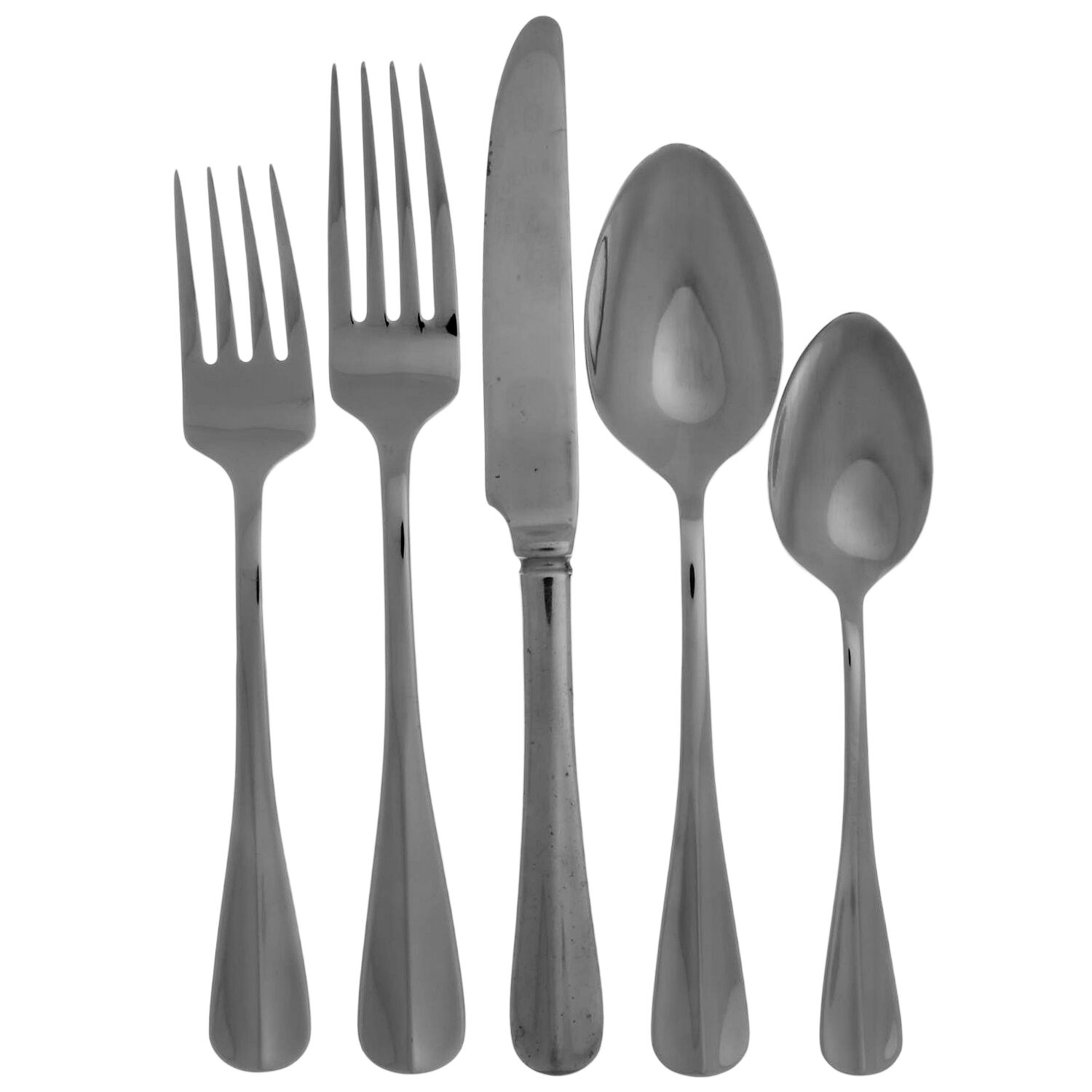 Baguette (Stainless) 40  Piece Estate Set by Wallace Silver-1