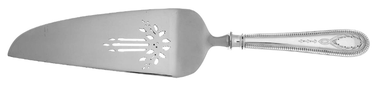 Hester Bateman (Sterling) Holiday Pierced Pie and Cake Server  HC by Wallace Silver-1