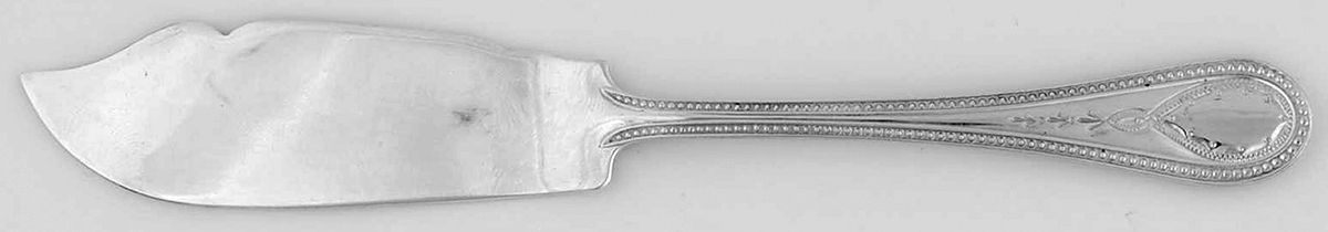 Hester Bateman (Sterling) Flat Handle Master Butter Knife by Wallace Silver-1