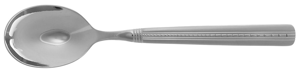 Tuxedo (Stainless) Round Bowl Soup Spoon (Cream Soup) by Wedgwood Silver-1