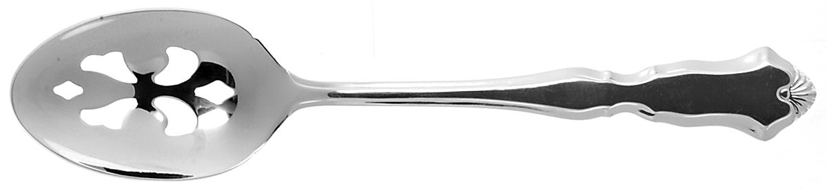 Centennial (Silverplate) Pierced Tablespoon (Serving Spoon) by Wallace Silver-1