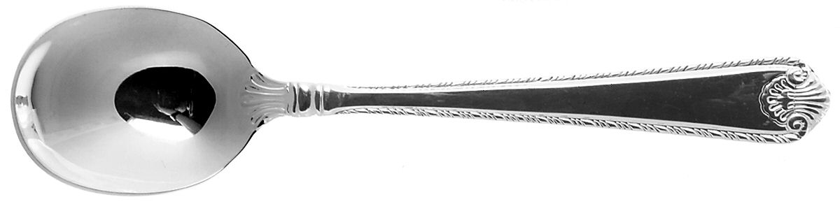 French Shell (Silverplate) Sugar Spoon by Wallace Silver-1
