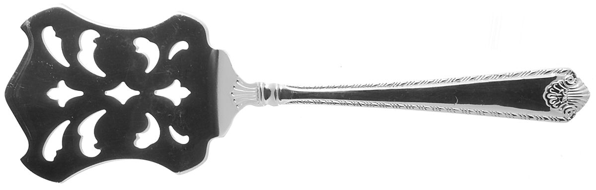 French Shell (Silverplate) Solid Asparagus Server by Wallace Silver-1