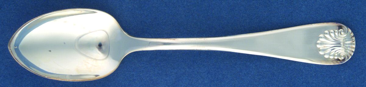 Shell (Silverplate) Teaspoon by Williams Bros-1