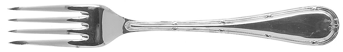 Reed and Ribbon (Silverplate) Individual Salad Fork by Wallace Silver-1