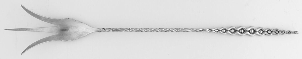 WDS33 (Sterling) Large Lettuce Serving Fork by Whiting Manf Co-1