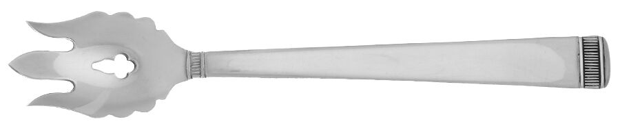 Chime (Stainless) Vegetable Serving Fork Solid  HC by Wedgwood Silver-1