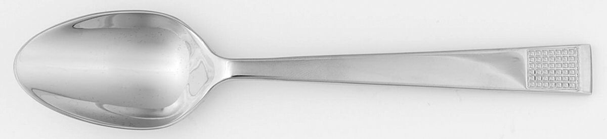 Blanc Sur Blanc (Stainless) Place/Oval Soup Spoon by Wedgwood Silver-1