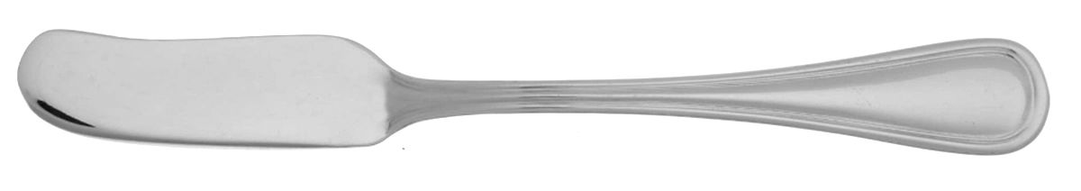 WAS159 (Stainless) Flat Handle Master Butter Knife by Wallace Silver-1