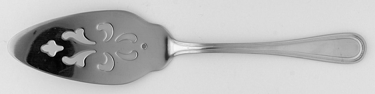 Rockport (Stainless) Pierced All Stainless Pie Server by Wallace Silver-1