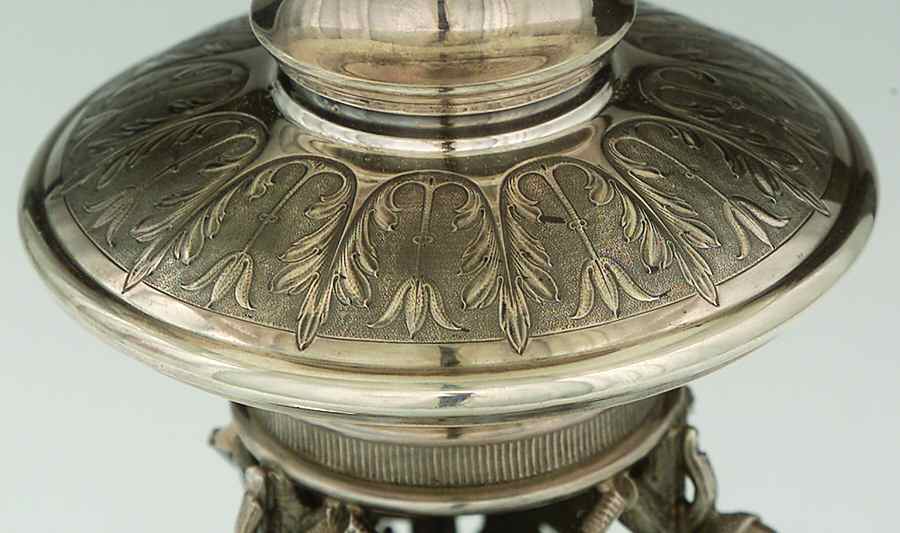 Bird (Sterling, Hollowware) Centerpiece/Fruit Stand by John R Wendt-4