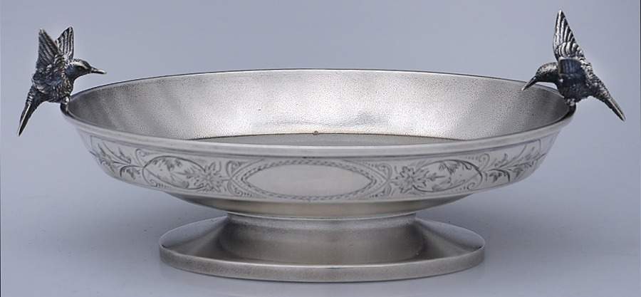 Bird (Sterling, Hollowware) Pickle Dish by John R Wendt-1
