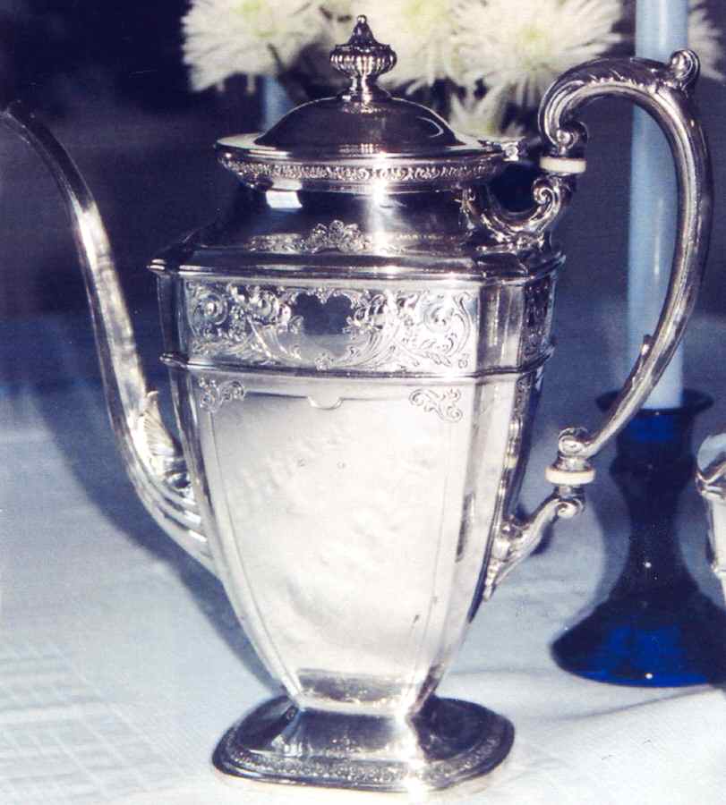 6572 (Sterling, Hollowware) Coffee Pot by Whiting Manf Co-1