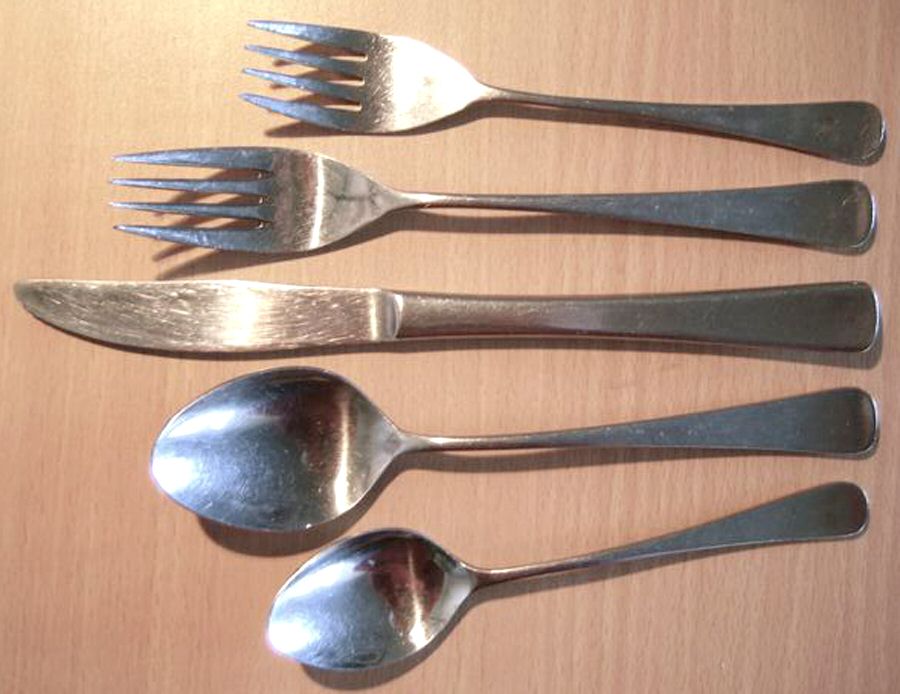 WCO2 (Stainless) Individual Salad Fork by Walco-1