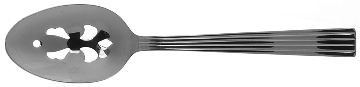 Ionic (Stainless) Pierced Tablespoon (Serving Spoon) by Wallace Silver-1