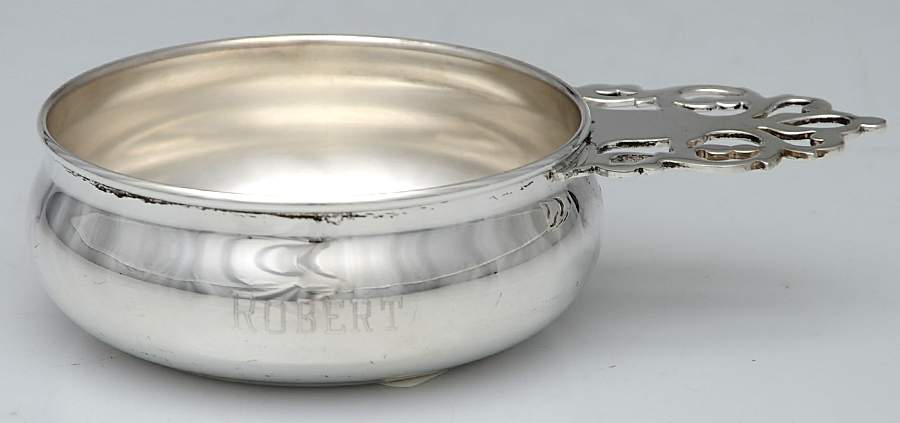 663 (Silverplate, Hollowware) Porringer by Wallace Silver-1