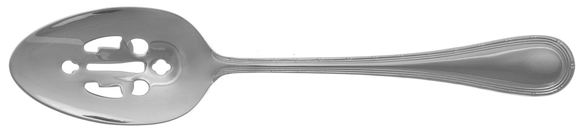 Medallion (Stainless) Pierced Tablespoon (Serving Spoon) by Wallace Silver-1