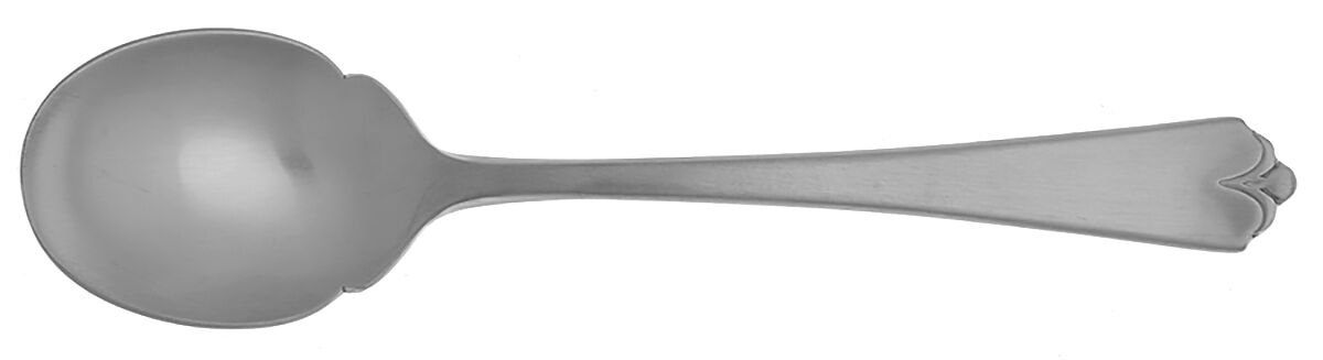 Lotus-Satin (Stainless) Sugar Spoon by Wallace Silver-1