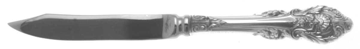 Golden Sir Christopher (Strlng, Gold) Individual Fruit Knife with Stainless Blade by Wallace Silver-1