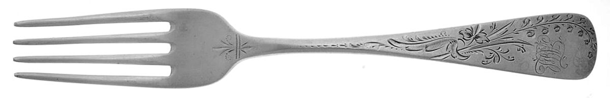 WMW4 (Sterling) Solid Youth Tea Fork by Wm Wilson & Son-1