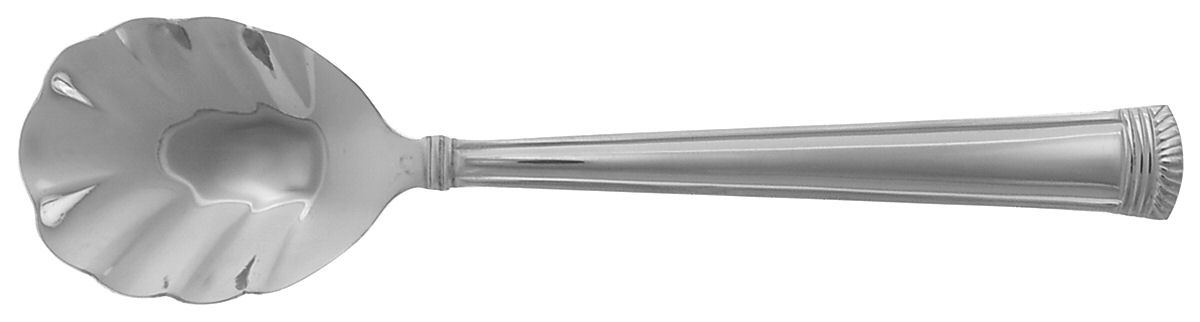 Terrace (Stainless) Sugar Shell Spoon by Wallace Silver-1