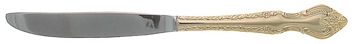 Golden Countess (Electroplate) Modern Solid Knife by Wallace Silver-1