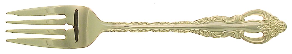 Golden Countess (Electroplate) Individual Salad Fork by Wallace Silver-1