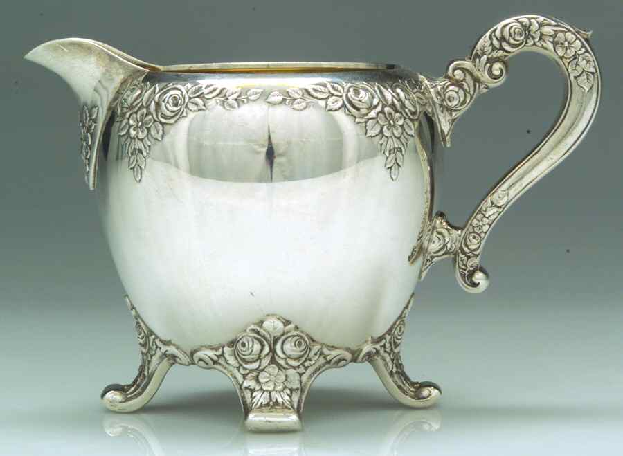 Normandie (Sterling, Hollowware) Creamer by Wallace Silver-1