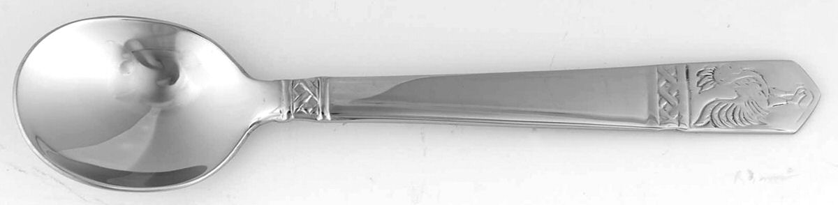 Rooster (Stainless) Sugar Spoon by Wallace Silver-1