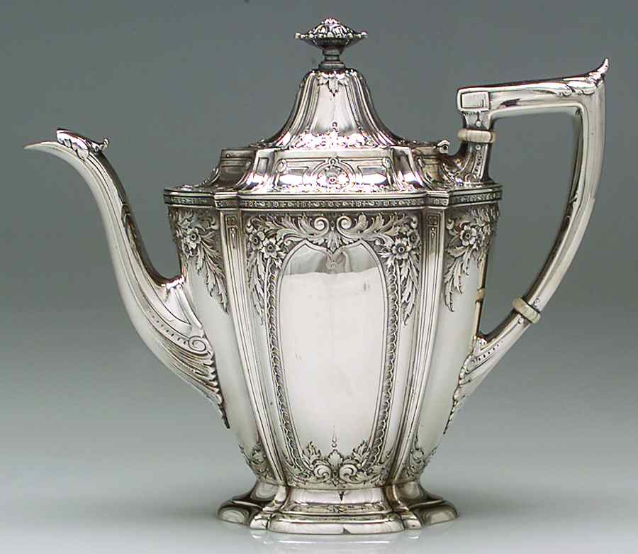 S9584 (Sterling, Hollowware) Coffee Pot by Watson-1