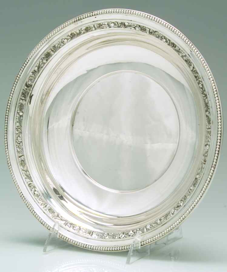 B139 (Sterling, Hollowware) 9" Round Vegetable Bowl by Watson-1