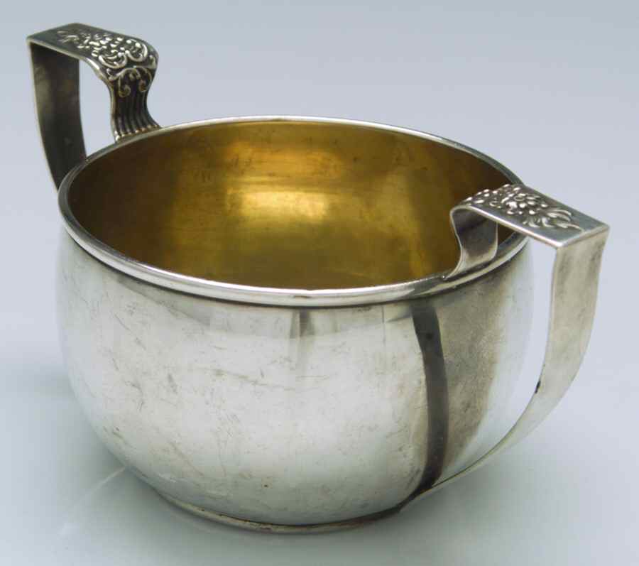 4423 (Sterling, Hollowware) Mini Open Sugar Bowl by Whiting Manf Co-1