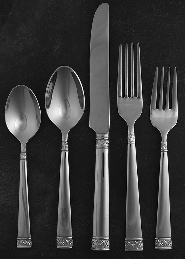 Lismore Nouveau (Stainless) 5 Piece Place Setting by Waterford-1
