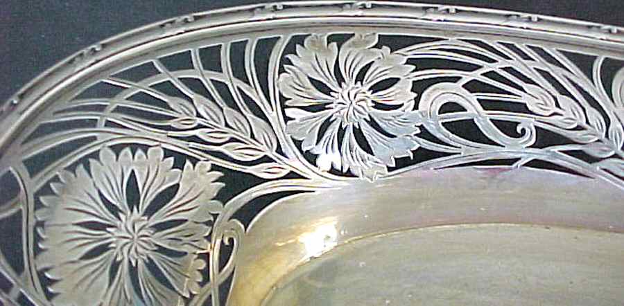 C933 (Sterling, Hollowware) 12" Bread Tray by Wallace Silver-1