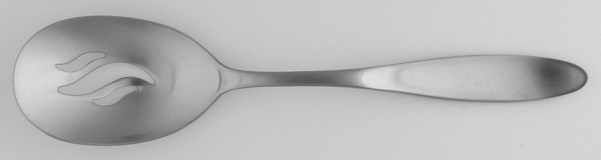 Array (Stainless) Pierced Tablespoon (Serving Spoon) by Wallace Silver-1